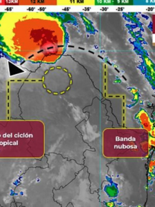 Depresión tropical Harold se aleja de Texas, dejará lluvias en Tamaulipas