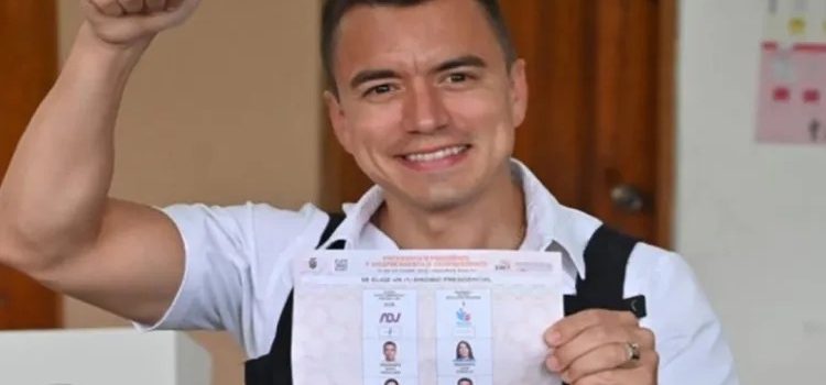 Tiene Ecuador nuevo presidente