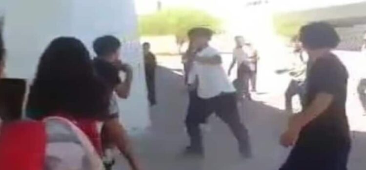 En la zona sur de Tamaulipas se registraron peleas entre alumnos afuera de las escuelas