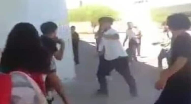 En la zona sur de Tamaulipas se registraron peleas entre alumnos afuera de las escuelas