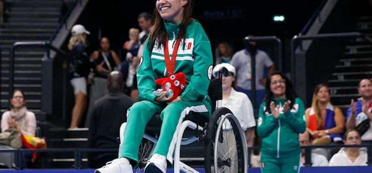 Haidee Aceves conquista la primera medalla para México en los Paralímpicos de París 2024