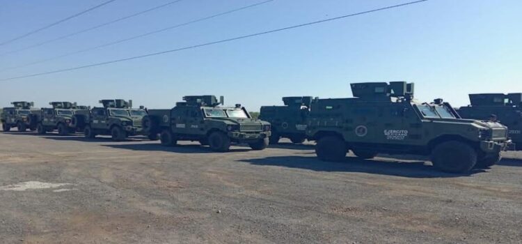 La Sedena inicia los trabajos contra la inseguridad en Nuevo Laredo, Tamaulipas