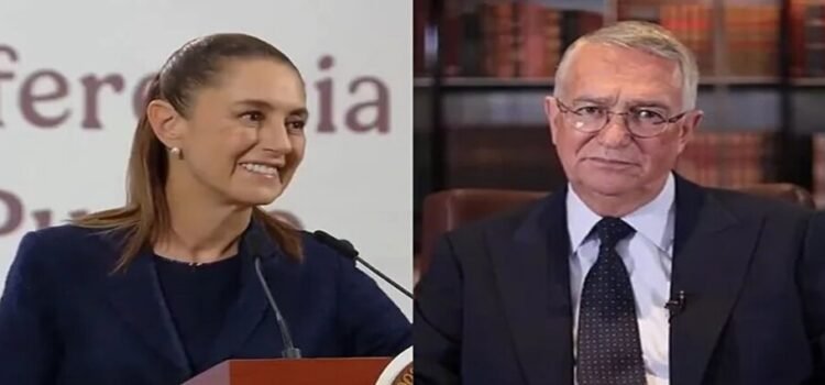 Sheinbaum acusa a Ricardo Salinas de vender empresas con deudas al fisco