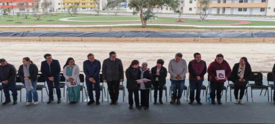 La presidenta Claudia Sheinbaum entrega 44 viviendas del Infonavit en Reynosa, Tamaulipas