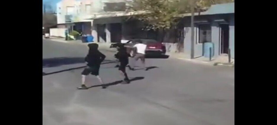 Una riña entre alumnos afuera de un plantel en Tamaulipas