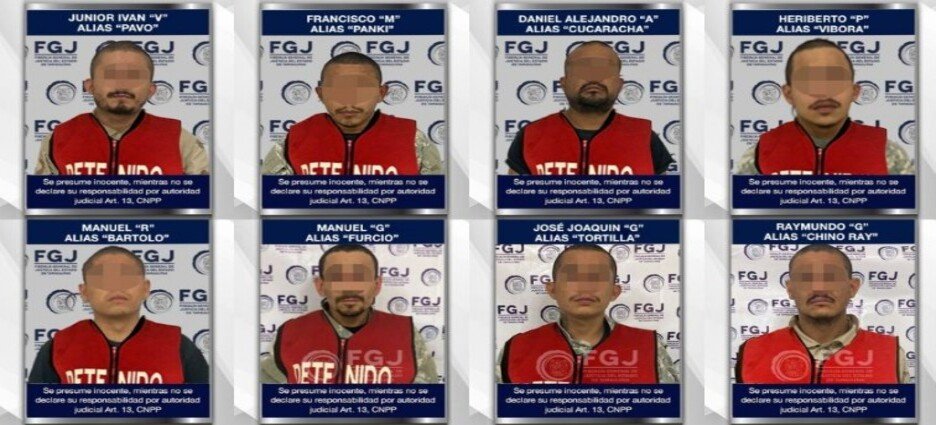 La Fiscalía de Tamaulipas logra sentencia de 50 años de prisión contra los 12 sujetos dedicados al secuestro